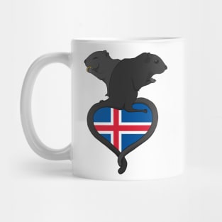 Gerbil Iceland (dark) Mug